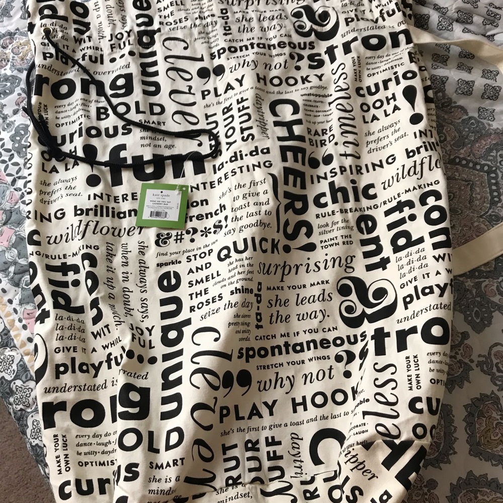 Kate Spade Laundry Bag
